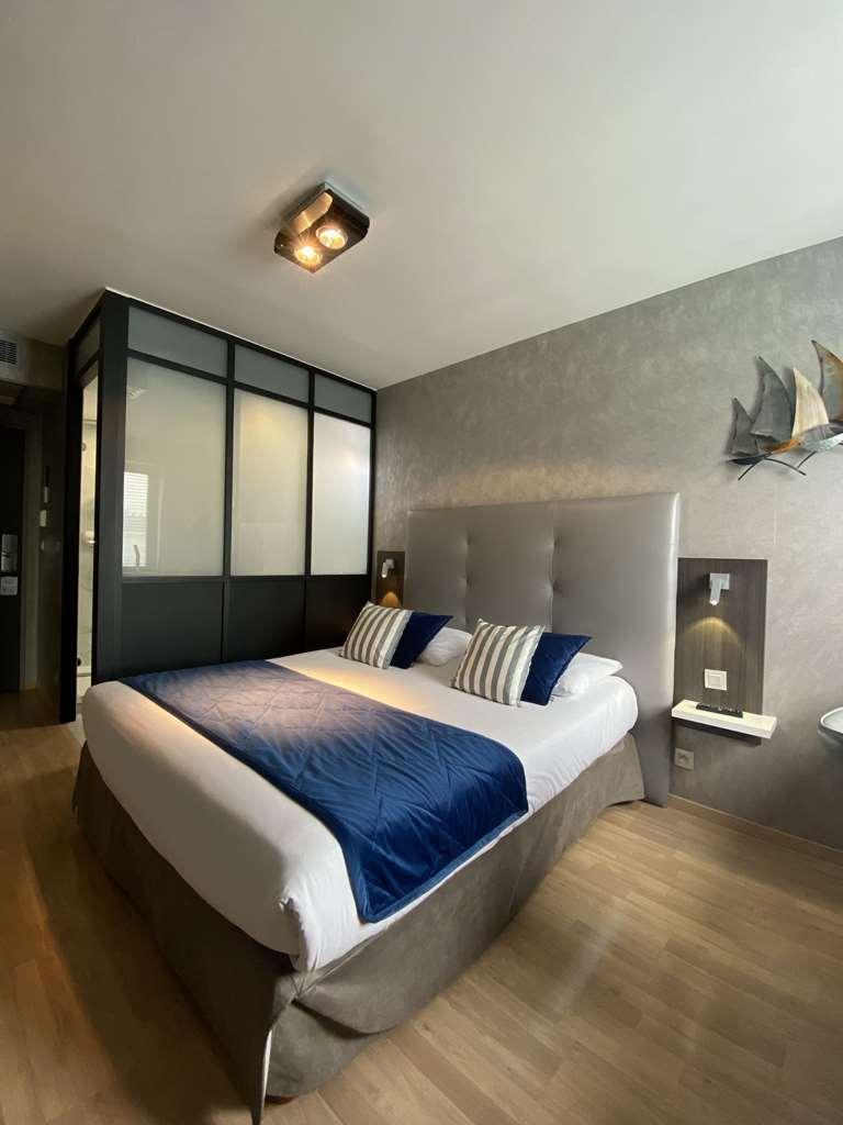 Hotel Best Western La Mare O Poissons Ouistreham Oda fotoğraf